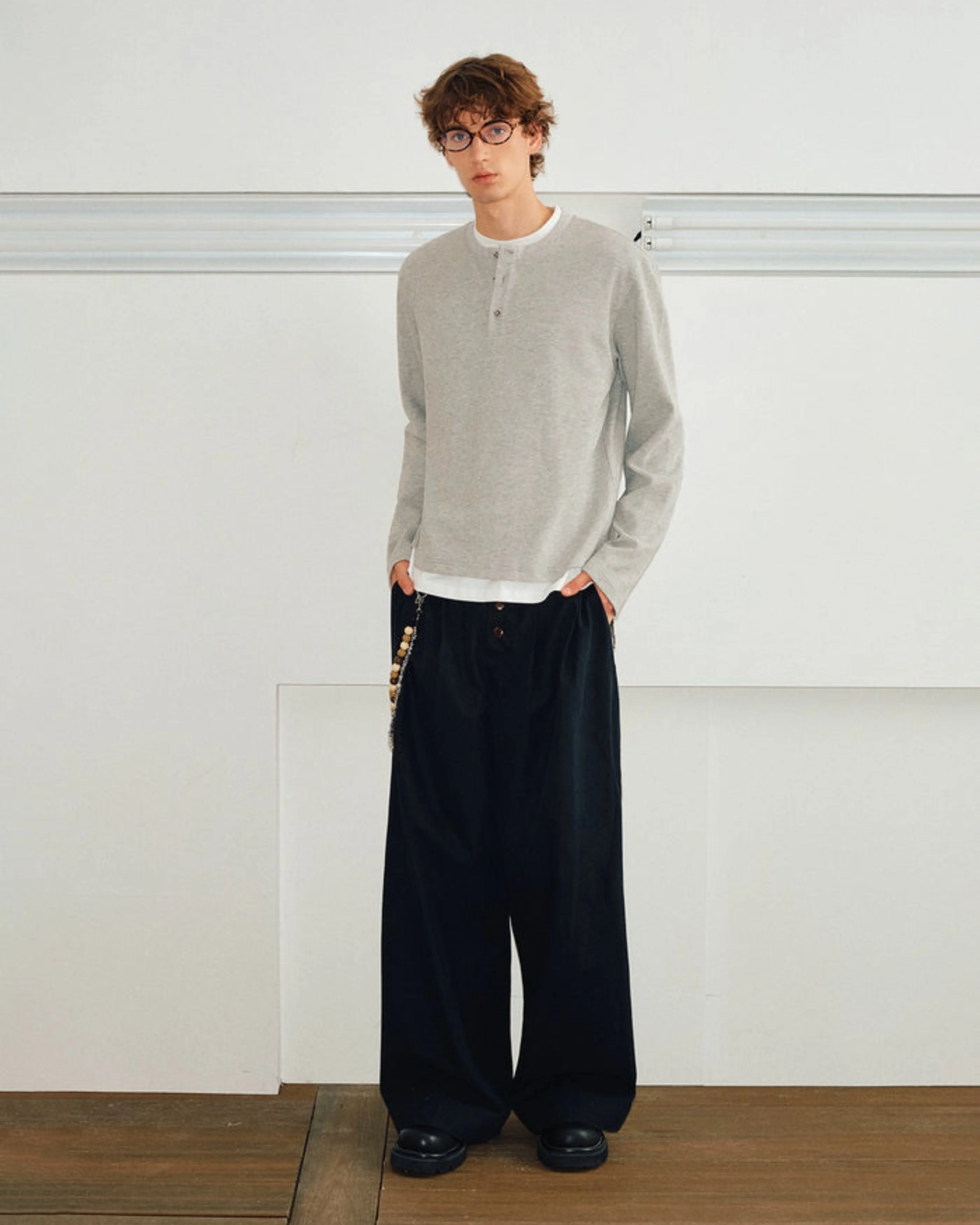 HENLEY - 001 ( GREY ) - Image 4